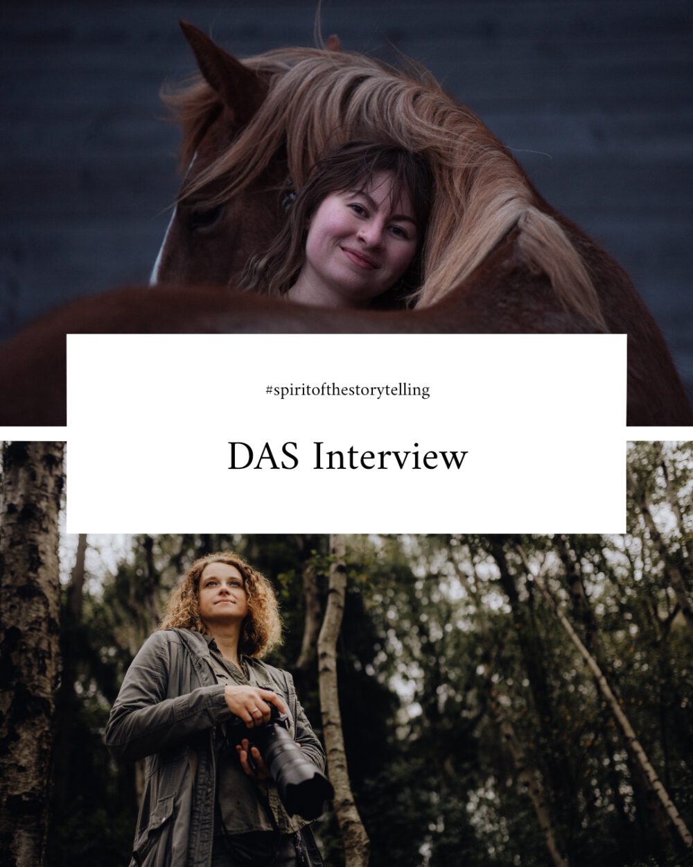 Magdalena Stockschläder und Lara Baeriswyl in einem Interview zum Thema Storytelling